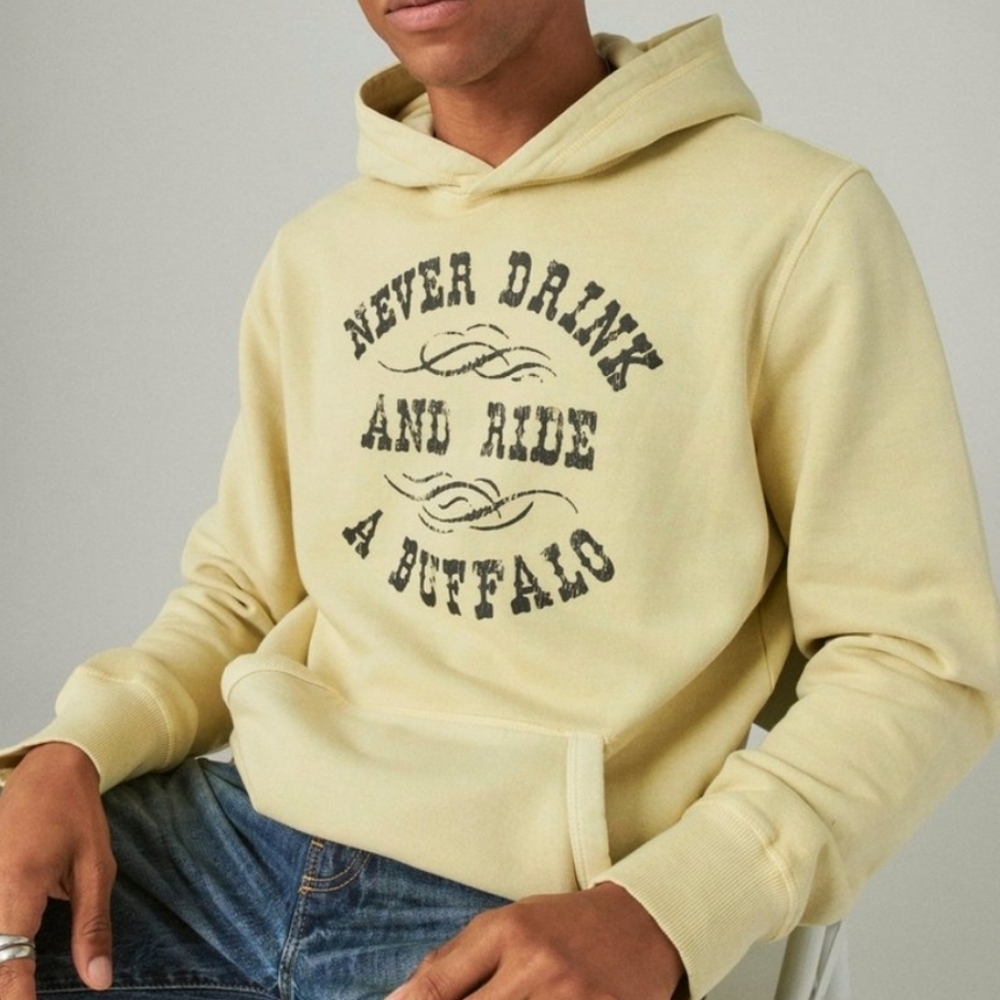 NWT YELLOWSTONE X LUCKY BRAND Hoodie Sz. Large